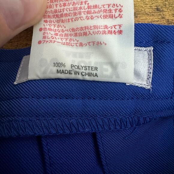 Yonex blue tennis skirt size 67 XXS japanese zip up pleated preppy academia - Picture 9 of 10